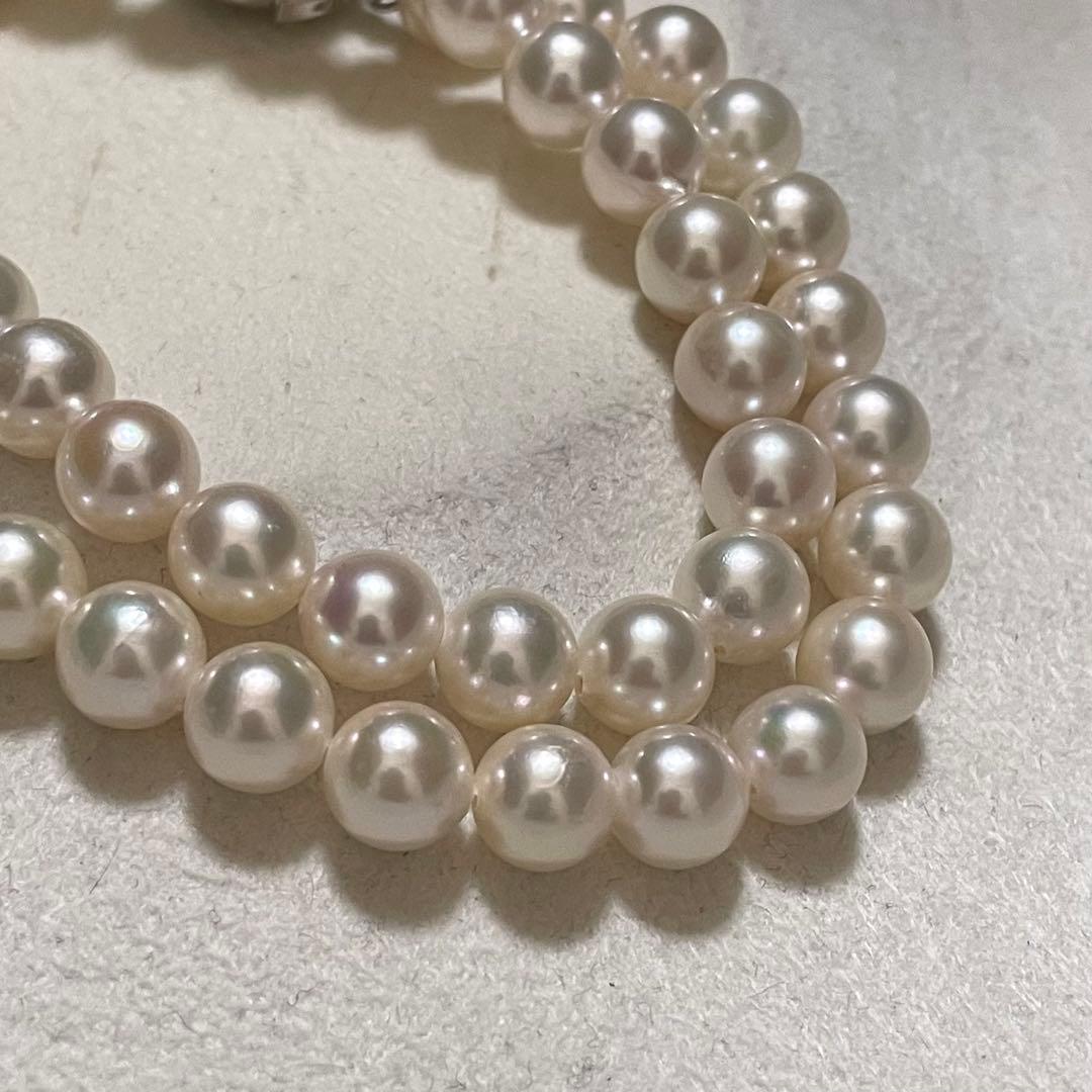 【超大珠✨】 あこや真珠 ネックレス 8.0-8.5 パール 本真珠 高級仕立て
