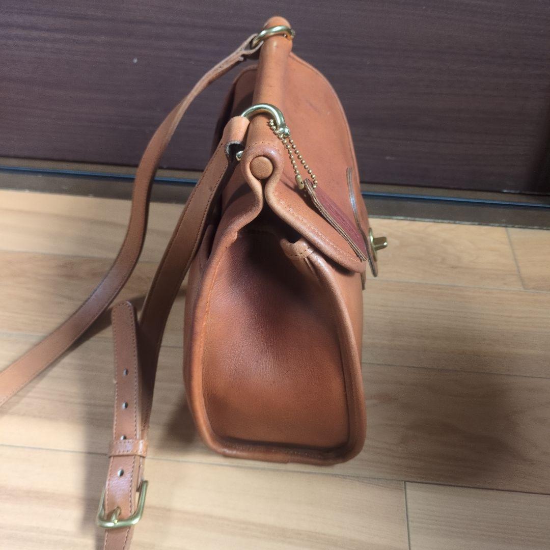 希少オールドコーチ　ローガンバッグ