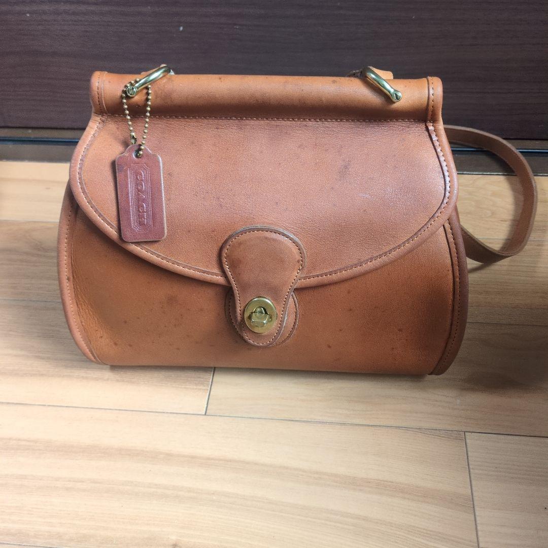 希少オールドコーチ　ローガンバッグ