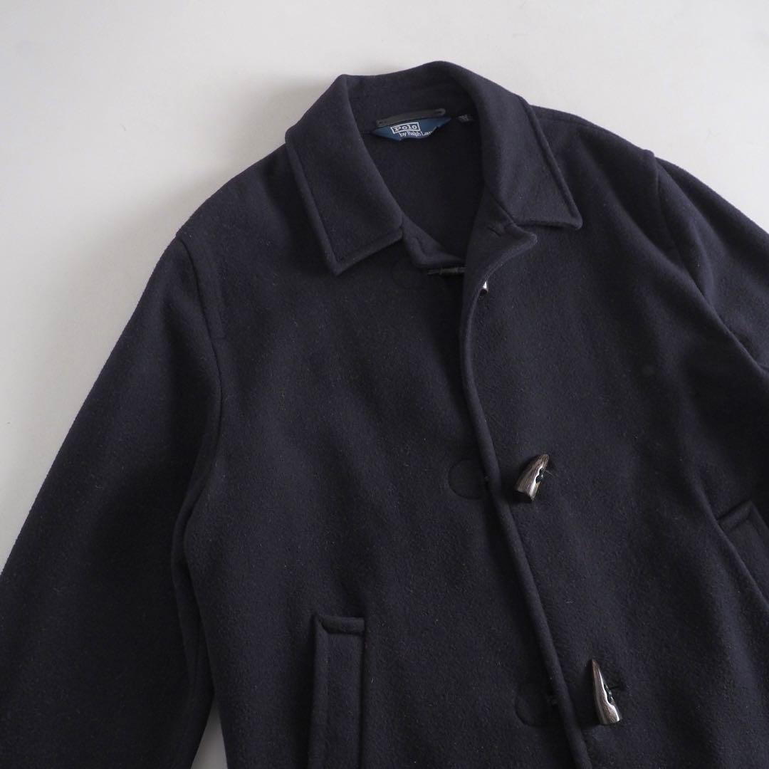 ラルフローレン　ダッフルコート　ネイビー　美品