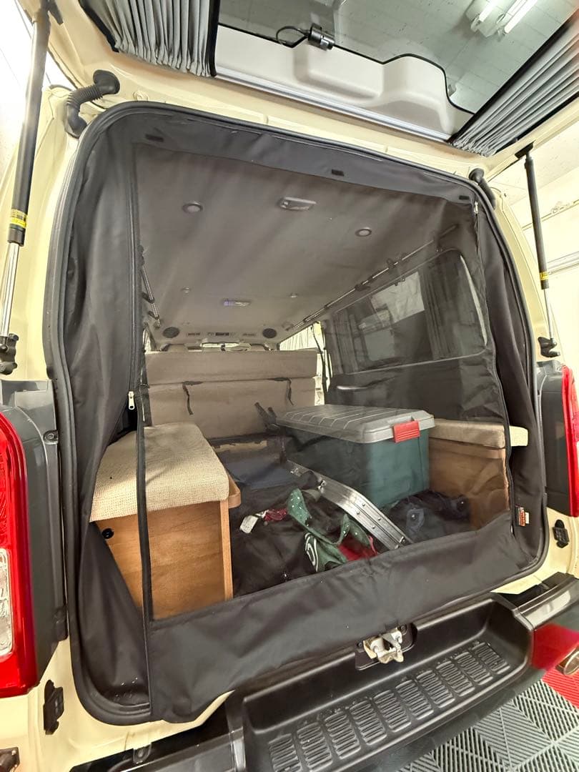 美品　ユーアイビークル　防虫ネット　3面セット　蚊帳　ハイエース　スーパーGL