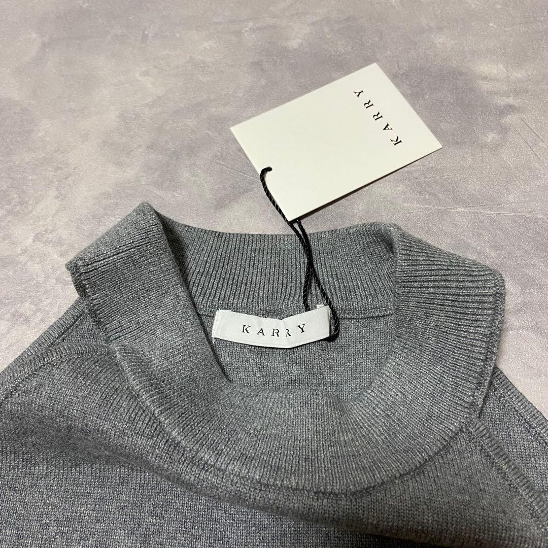 【未使用】KARRY American sleeve tank リブタンクトップ