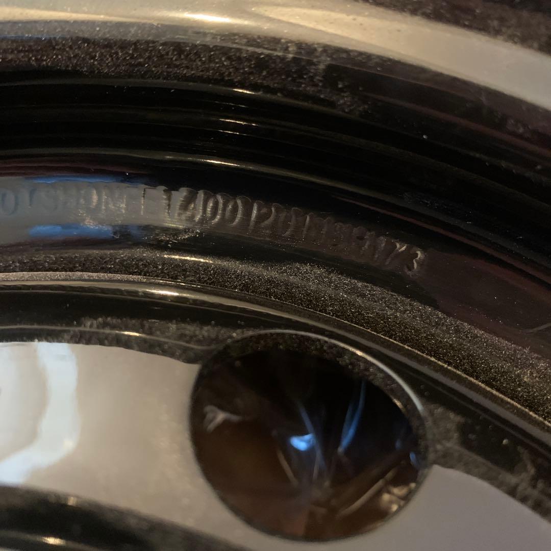 YOKOHAMA 12インチブラックホイール4本　新車外し　12×4J