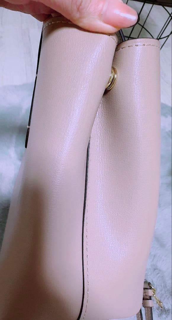 み*い様 COACH ショルダーバッグ ベージュ