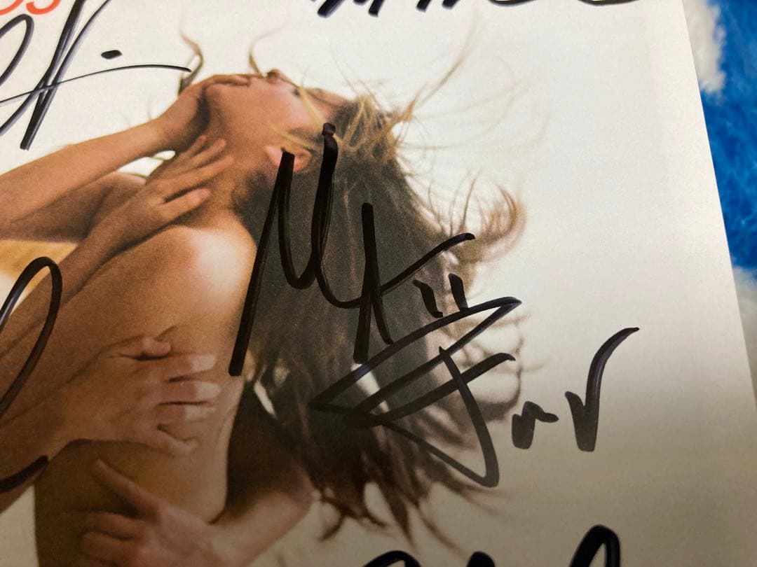 レア　マルーン5 直筆サインCD maroon 5 hands all over