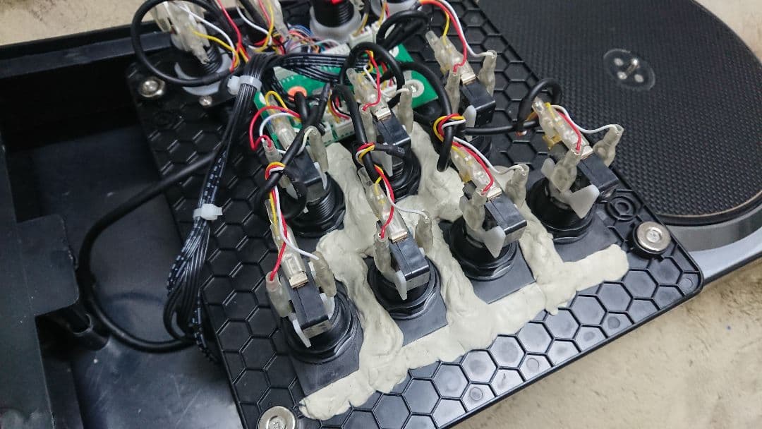 【動作確認済み】PHOENIXWAN 旧基盤 三和ボタン EMP皿 静音化