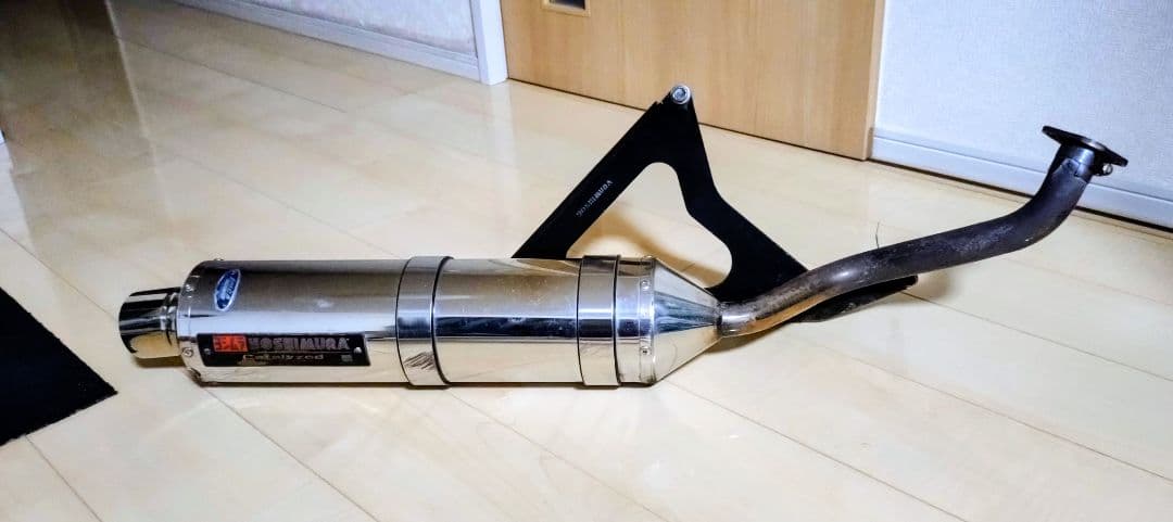 YUU、スカイウェイブ２５０ヨシムラマフラー