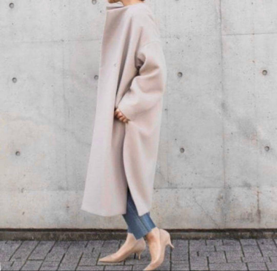 極美品❤️雑誌掲載＊名品 ドゥーズィエムクラス ビーバーコート ベージュ FREE