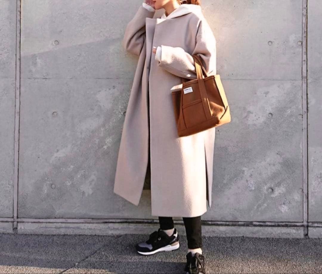 極美品❤️雑誌掲載＊名品 ドゥーズィエムクラス ビーバーコート ベージュ FREE