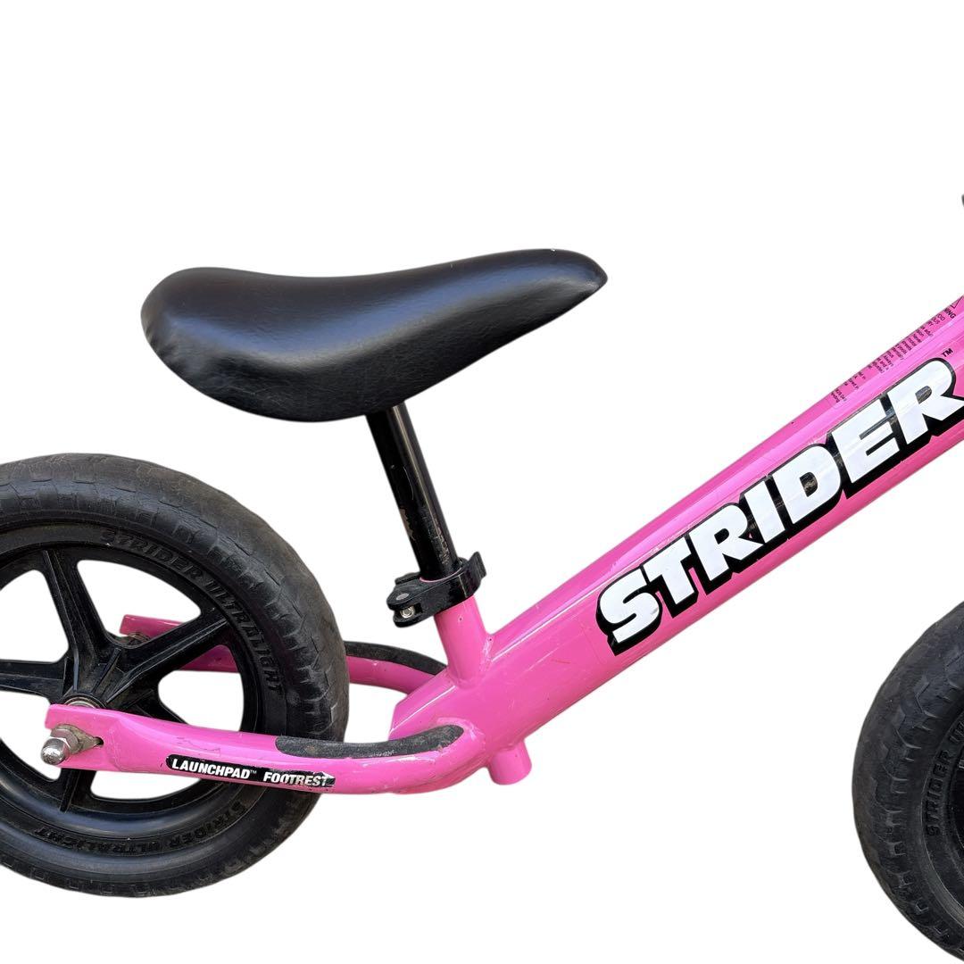 STRIDER ピンク ストライダー キックバイク　ヘルメット　自転車　幼児