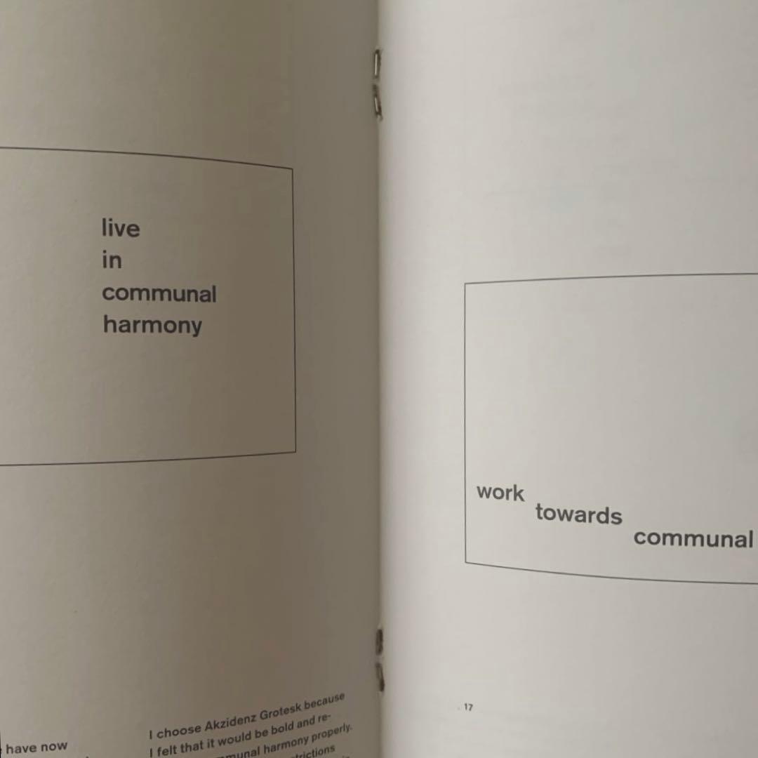 タイポグラフィックリフレクション3 ヘルムート・シュミット