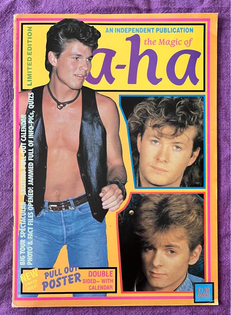 【超レア／日本未発売／廃盤】a-ha 英国音楽誌特集号｜35年以上前・英語版