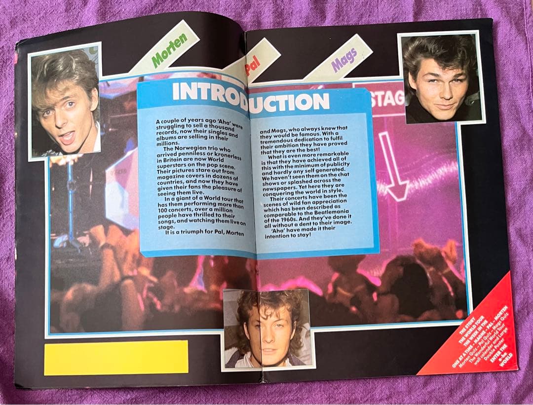 【超レア／日本未発売／廃盤】a-ha 英国音楽誌特集号｜35年以上前・英語版