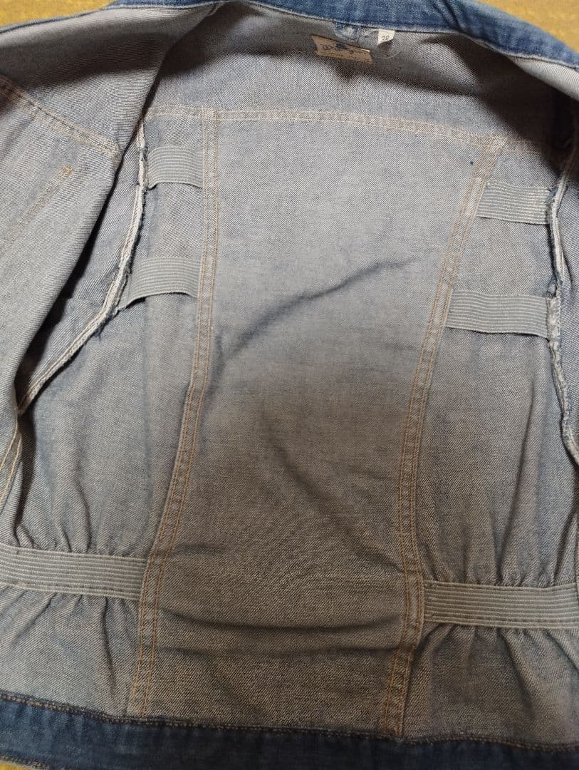 最終値下げWrangler 縦ベル 24MJZ USA製デニムジャケット 60s