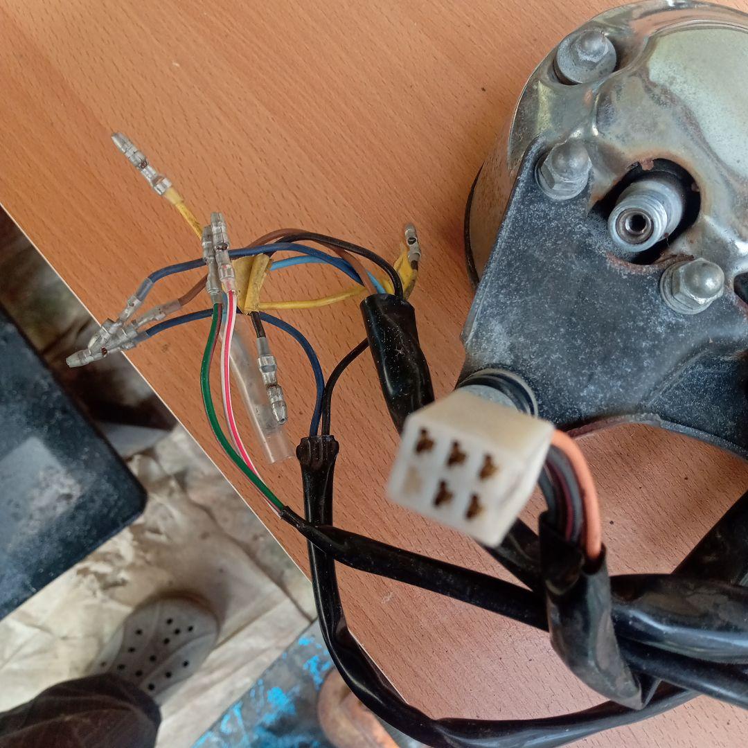 XS250SP 4A8 1981年　メーター　ヤマハ