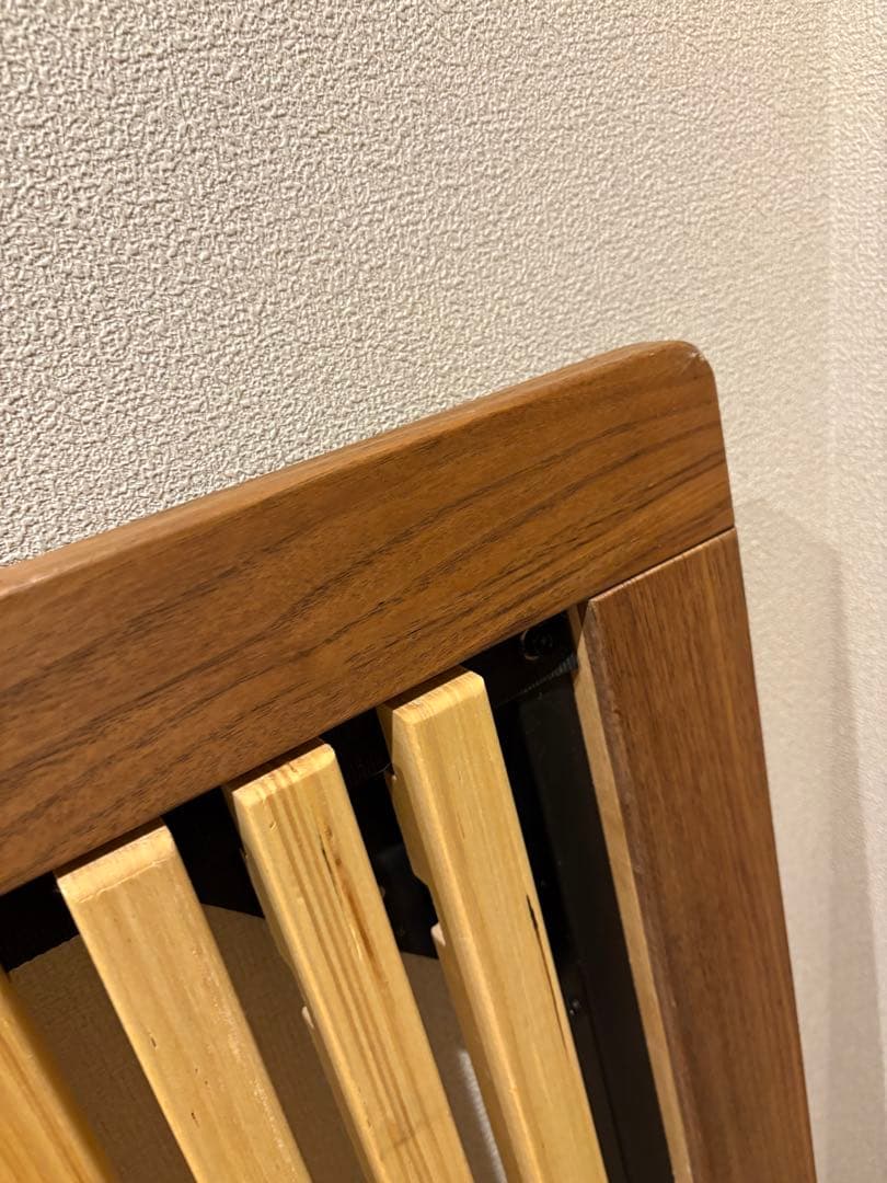 無印良品 ベッドフレーム シングル ウォールナット材