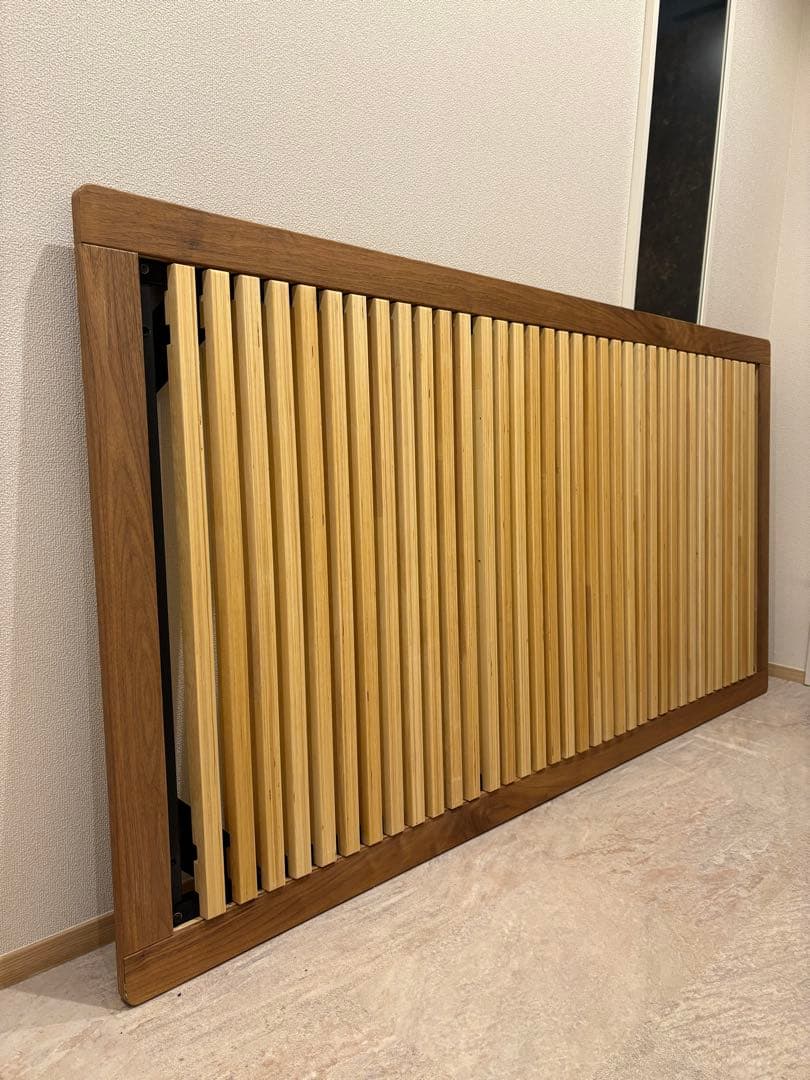 無印良品 ベッドフレーム シングル ウォールナット材