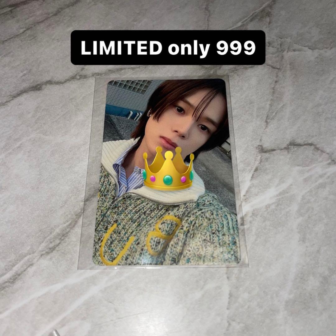 &TEAM 初回限定盤　Limited only 999 限定トレカ　K