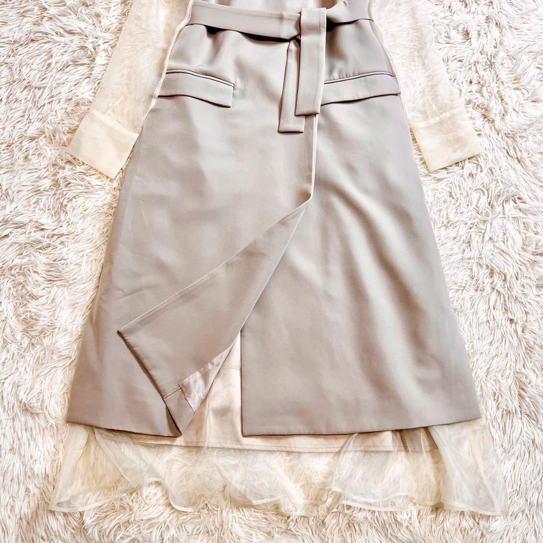 tp アメリヴィンテージ ロングベストシアードレス リボン インナー