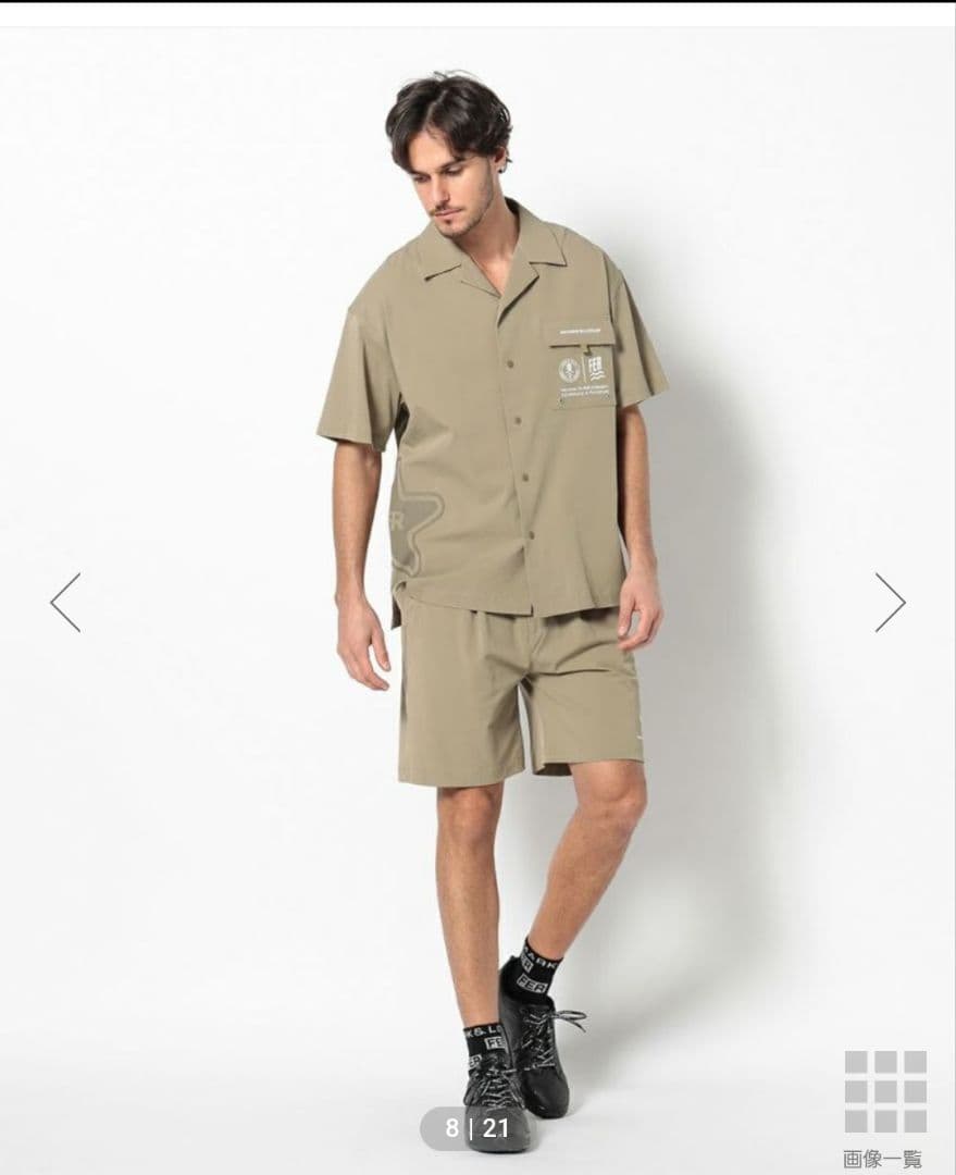 完売品【マークアンドロナ】2025年FER StarセットアップL 即完素材