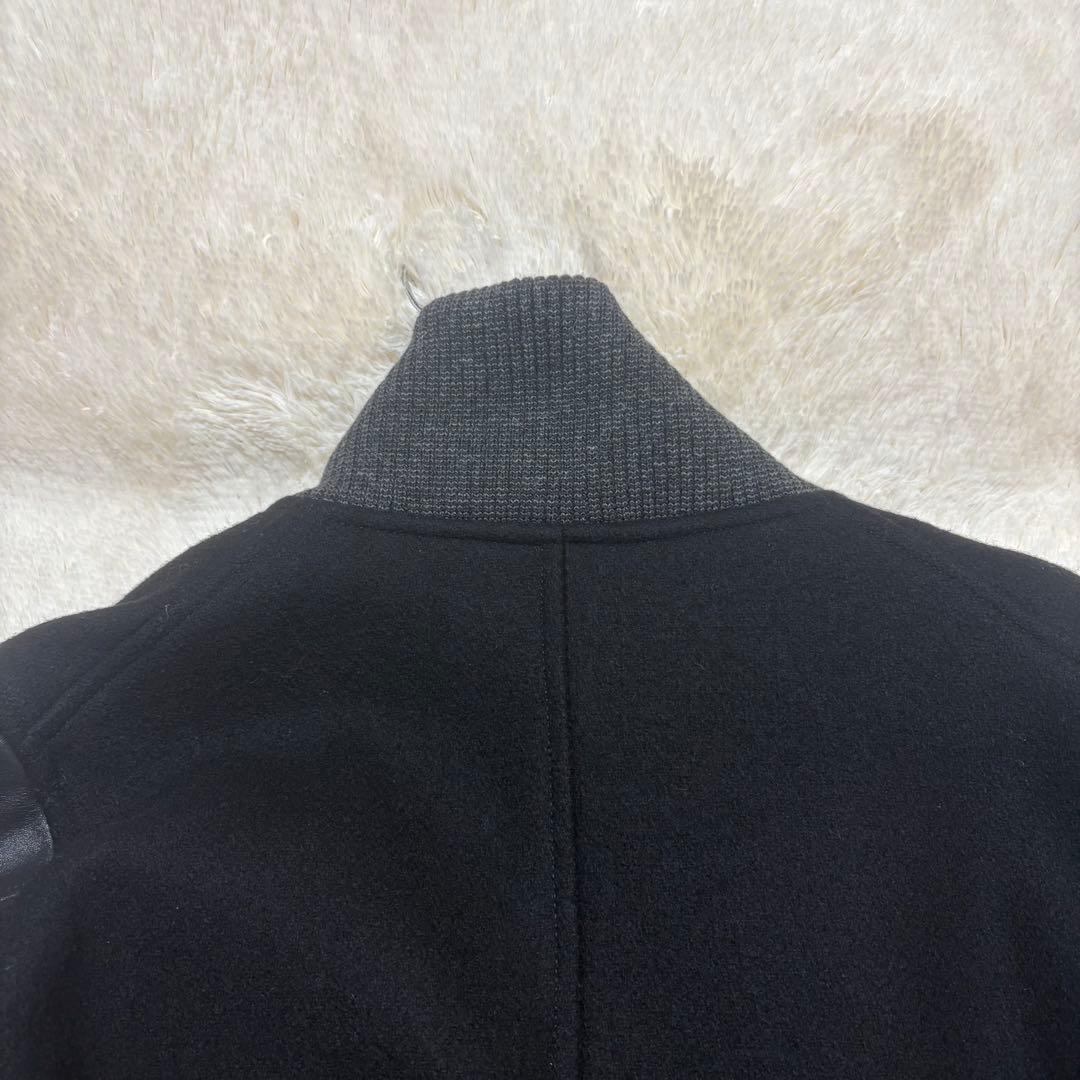 極美品　アメリカンラグシー　スタジャン　ブラック　レザー　メルトン　サイズ3