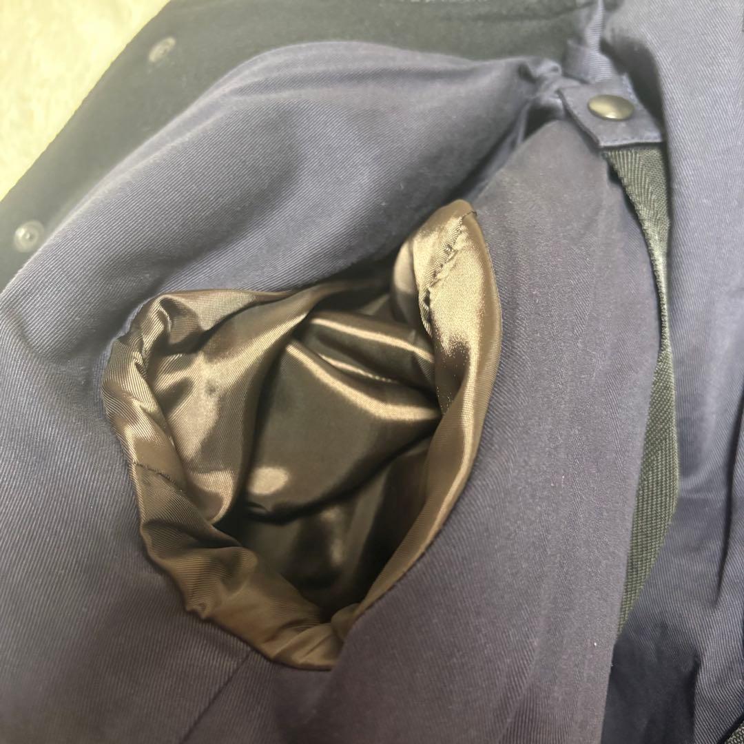 極美品　アメリカンラグシー　スタジャン　ブラック　レザー　メルトン　サイズ3