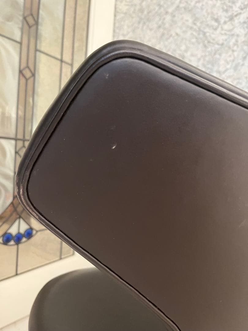 フリッツハンセン　グランプリチェア　レザー　ブラックブラウン