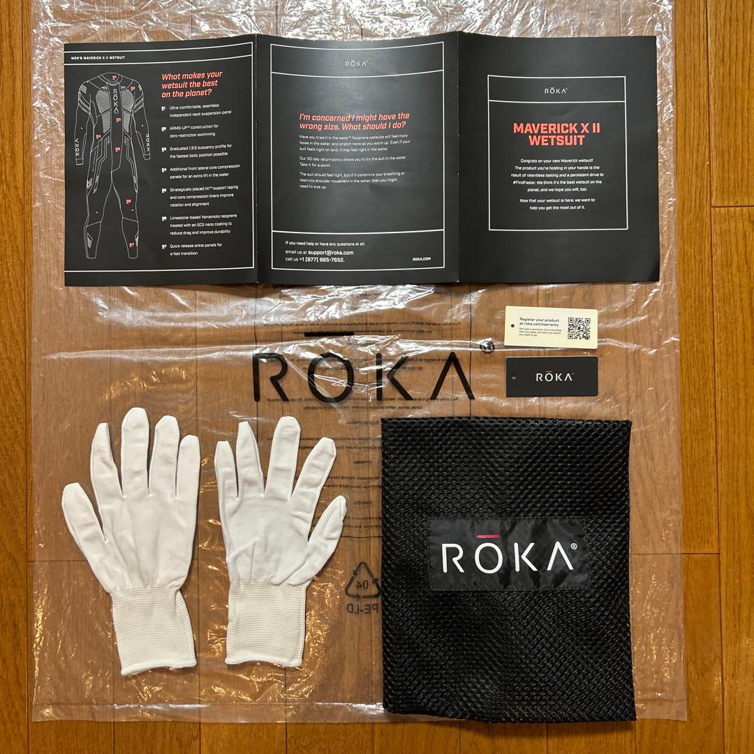 メンズ　ウェットスーツ ROKA マーヴェリックX2 Msize
