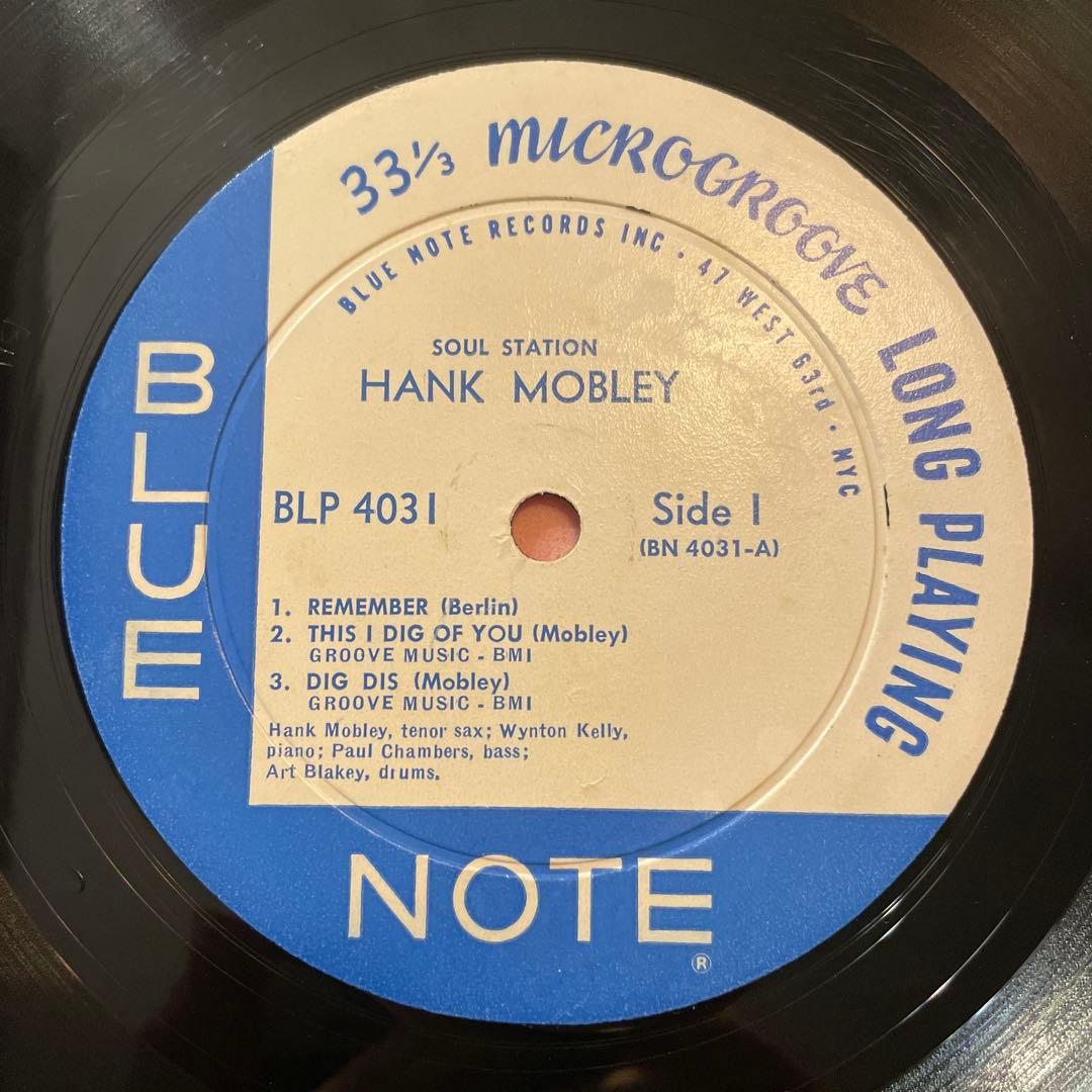 USオリジナル ハンクモブレー　63RD RVG EAR 耳　ジャズ　レコード