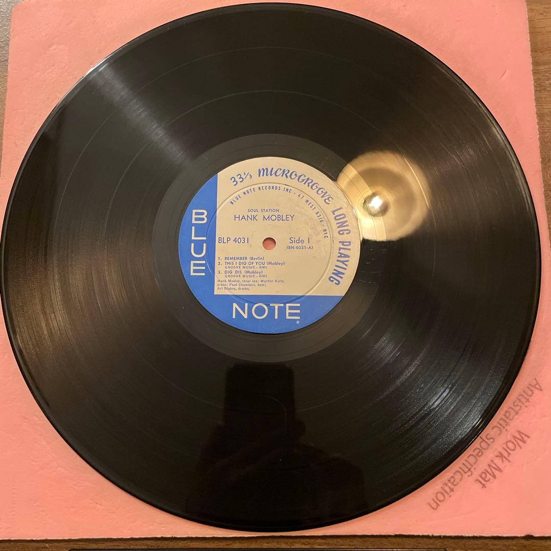 USオリジナル ハンクモブレー　63RD RVG EAR 耳　ジャズ　レコード