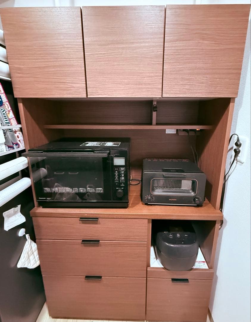 キッチンボード(エトナ105KB MBR) ニトリ