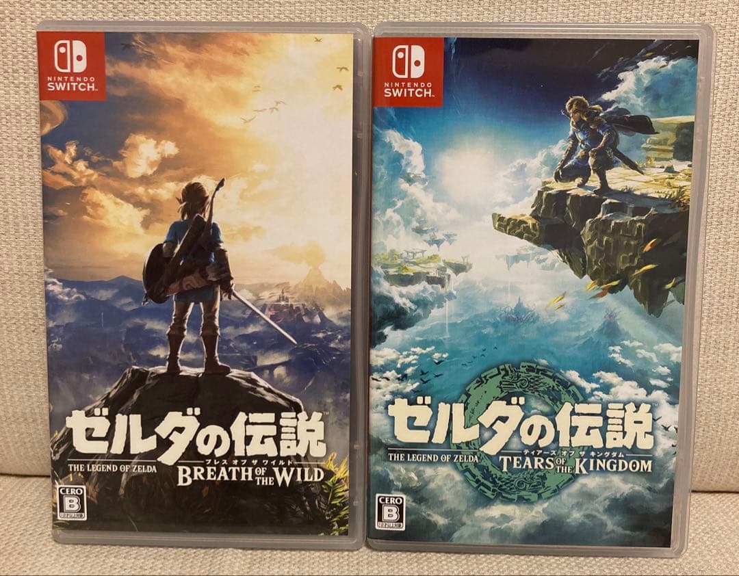 ゼルダの伝説 2作品セット ブレスオブザワイルド ティアーズオブザキングダム