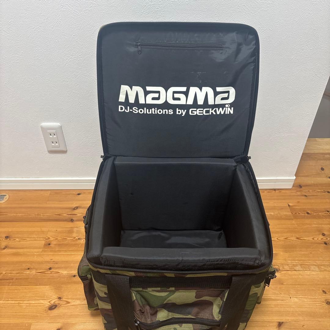 Magma DJ-Solutions レコードバッグ 迷彩 カモ キャリー 廃番