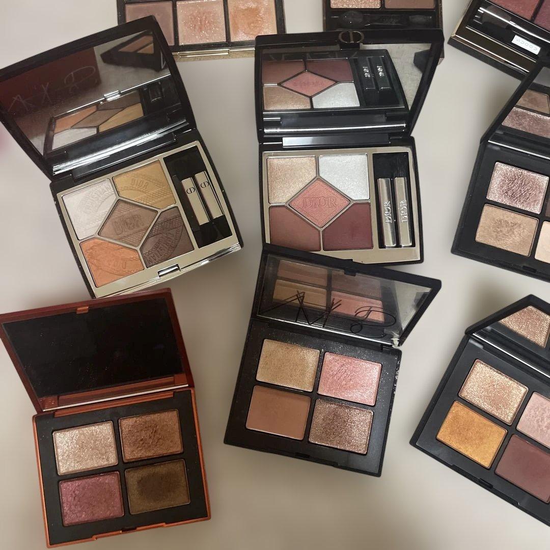 アイシャドウパレットセット（Dior/NARS他）