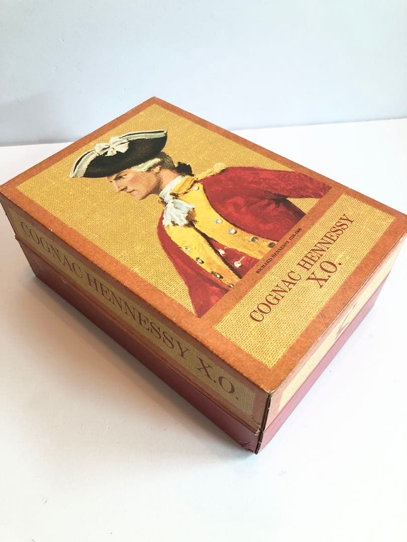 未開封　JAS Hennessy X.O. コニャック 金キャップグリーンボトル