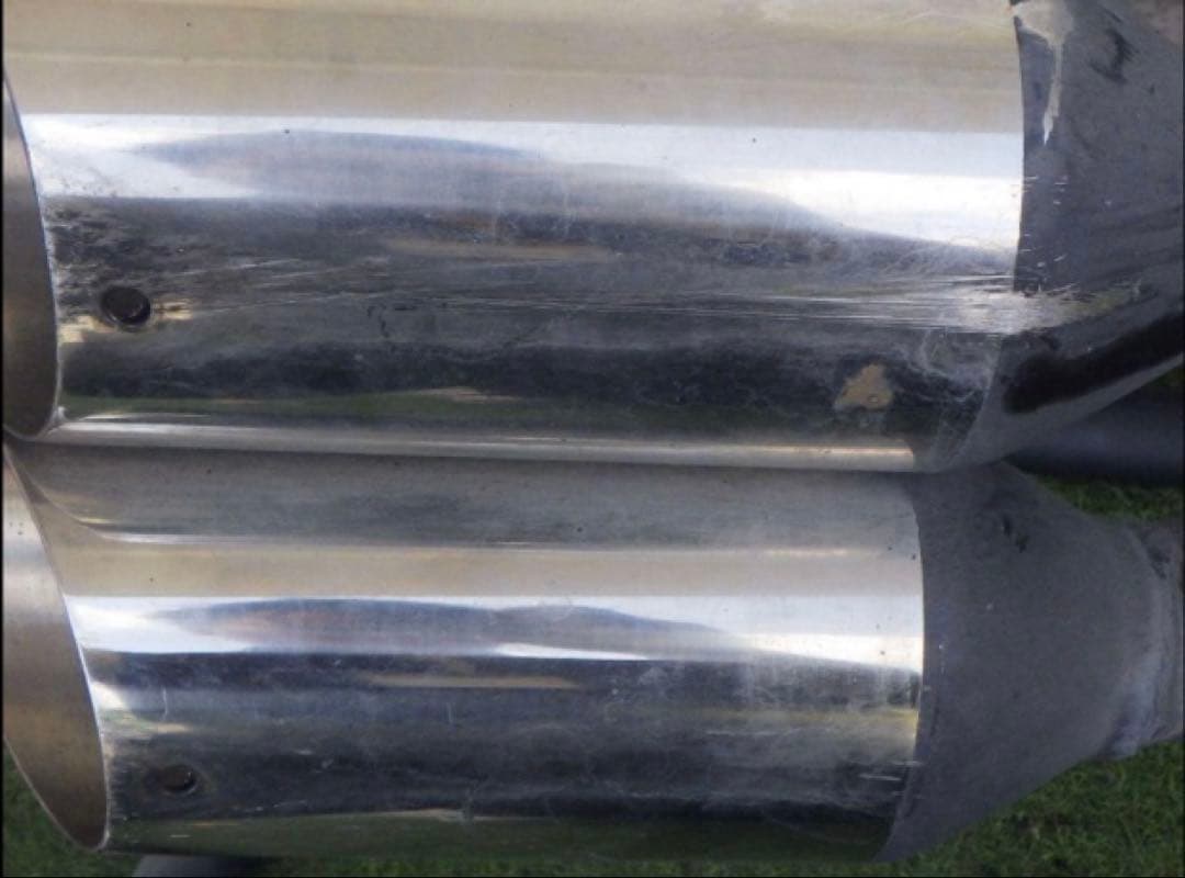 s*s様 限定値下げ　爆音皇帝　4本出し　30 プリウス マフラー スチール　デ