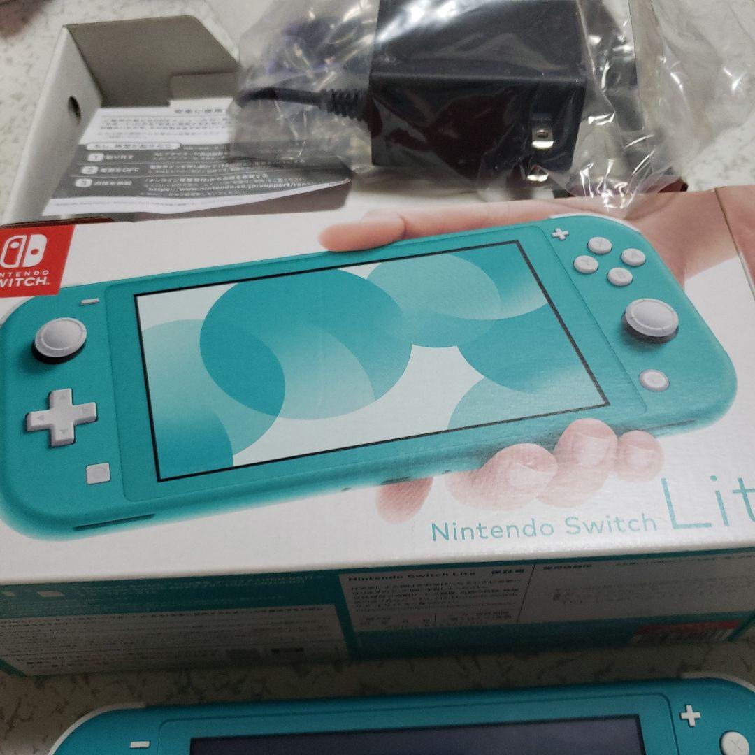 Nintendo Switch Lite ターコイズ　中古美品
