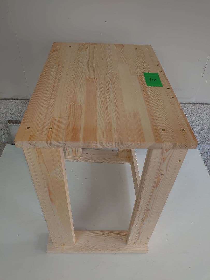 【完全オーダー仕様】新品のパイン集成材を使用したパチンコ実機1台を置く台②