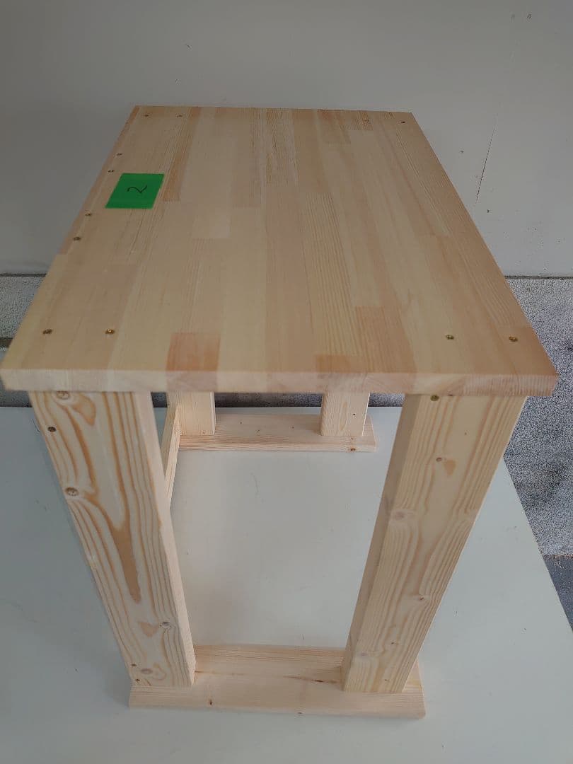 【完全オーダー仕様】新品のパイン集成材を使用したパチンコ実機1台を置く台②