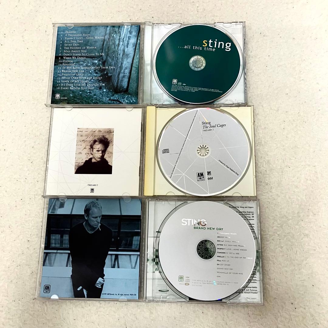 CD STING 12枚セット スティング