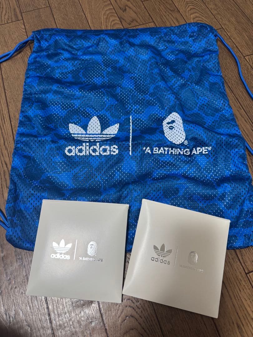 ADIDAS STAN SMITH G BAPE 白 27