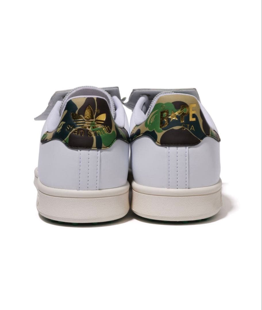 ADIDAS STAN SMITH G BAPE 白 27