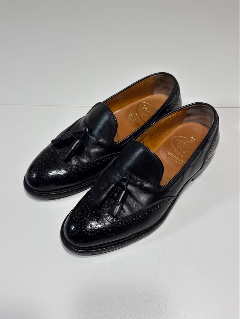 スコッチグレイン　タッセルローファー　25cm