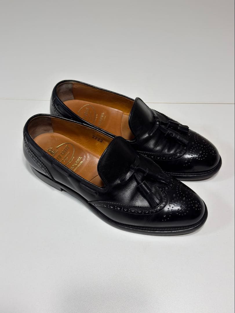 スコッチグレイン　タッセルローファー　25cm