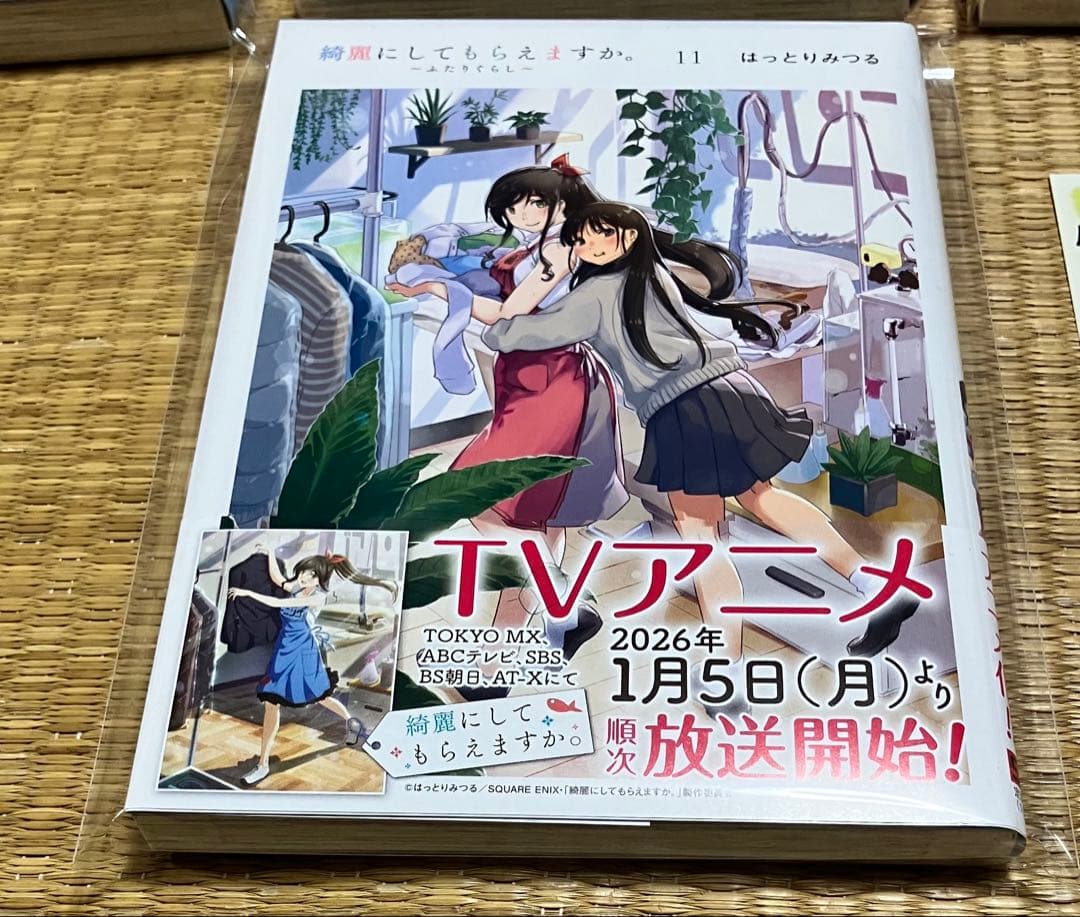 綺麗にしてもらえますか。 1巻〜11巻 全初版・帯付き新品 特典付き 少女不十分