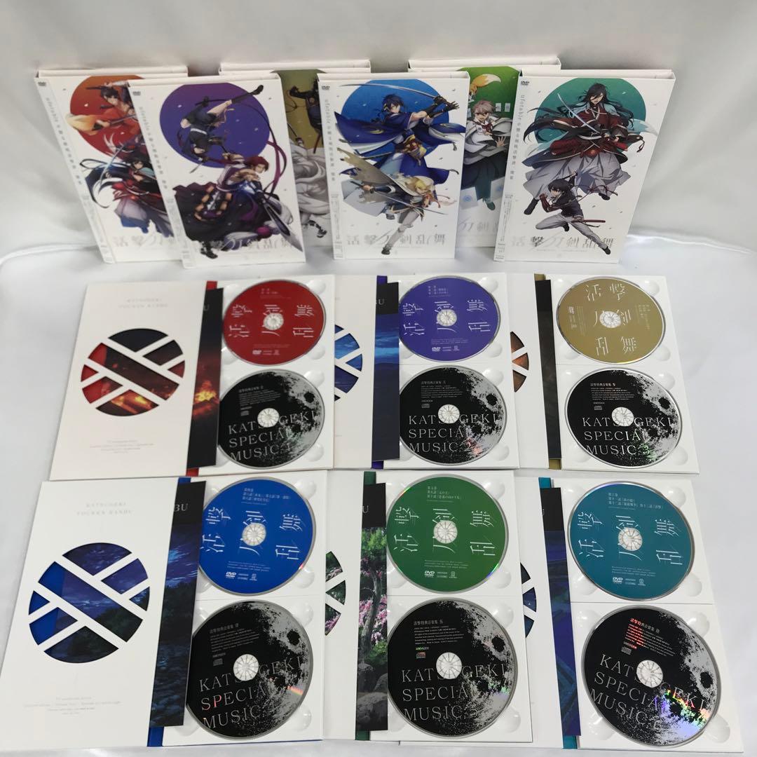 活撃 刀剣乱舞 完全生産限定版 全6巻セット(DMM.com全巻収納BOX付き)