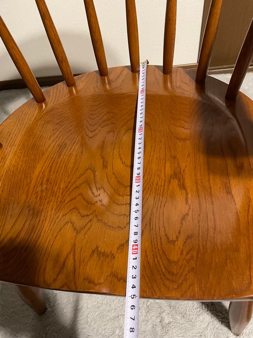 柏木工 アームチェア ダイニングチェア ヴィンテージ ウッドチェア