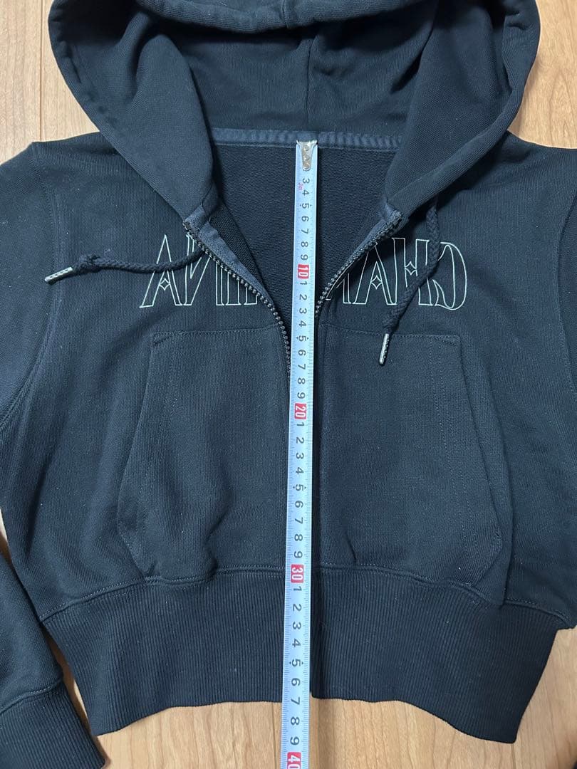 美品　ちゃんみな　AREA OF DIAMOND 4 ジップパーカー　Sサイズ