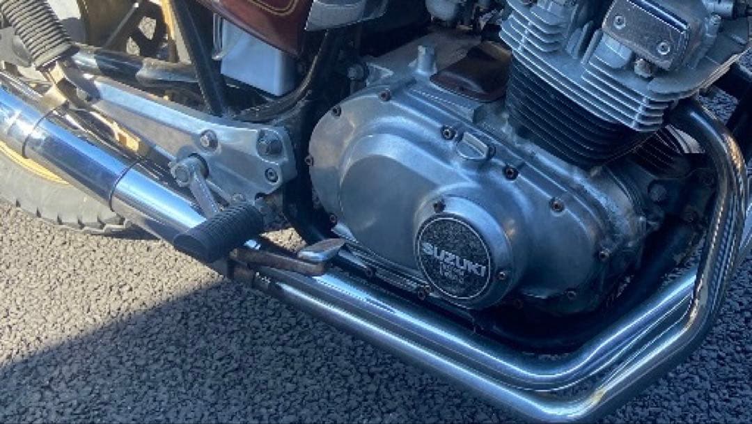 GSX250 マフラー ウンバー管 激吸い