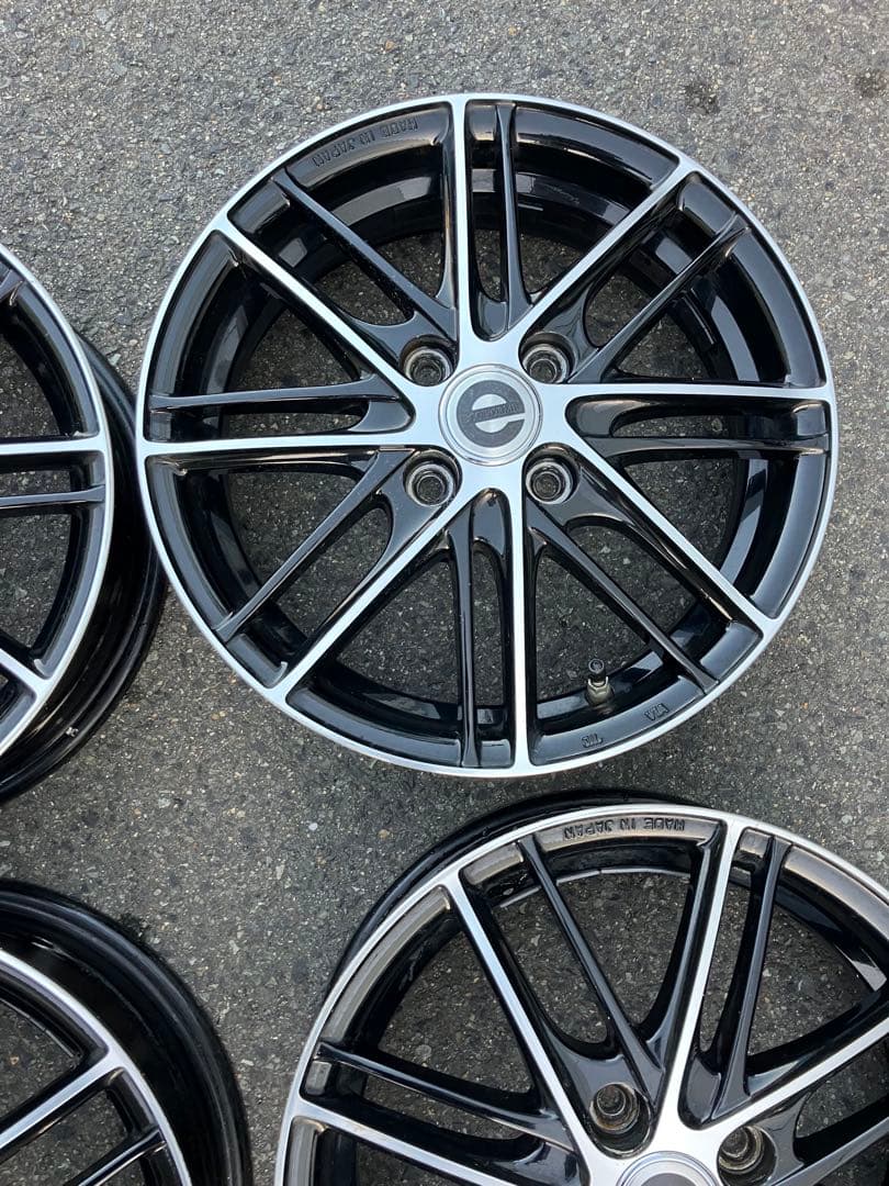 ECOFORME(日本製)4.5J ＋45 4H PCD100 15インチ　軽四